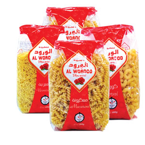 Al Worood Macaroni Asst 400g x4pcs