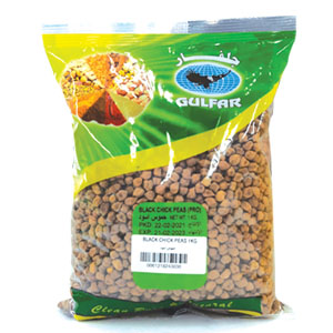 Gulfar Black Chickpeas 500g