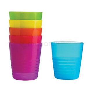 Plastic 6 Piece Glass