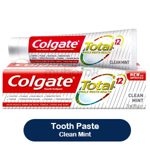 Colgate Toothpaste Total Clean Mint 75ml