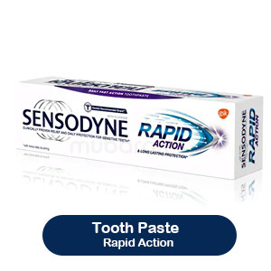 Sensodyne Rapid Action Toothpaste 75ml